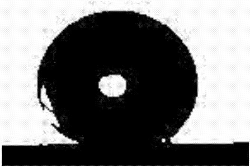 Method for preparing fiber-reinforced epoxy resin-based composite material super-hydrophobic surface