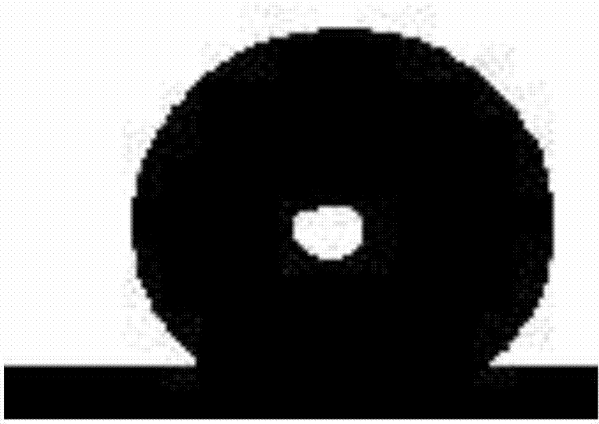 Method for preparing fiber-reinforced epoxy resin-based composite material super-hydrophobic surface