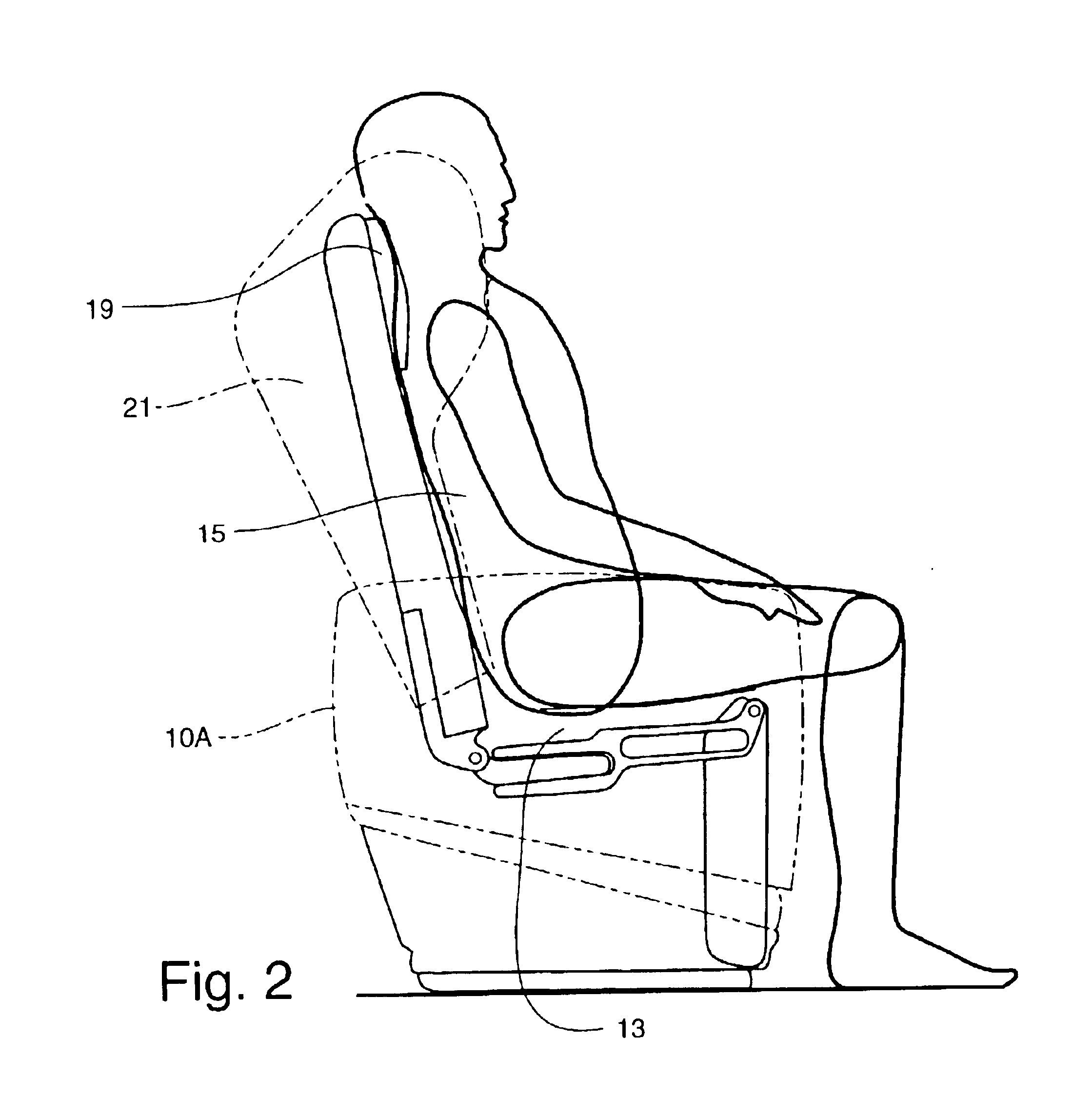 Passenger seat with privacy shell