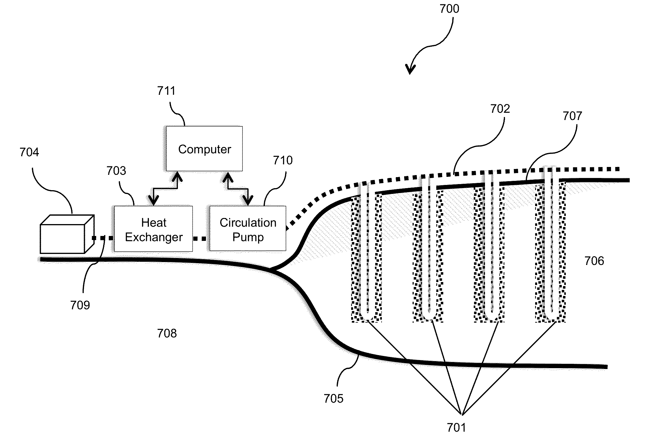 Systems and methods for temperature control and heat extraction from waste landfills