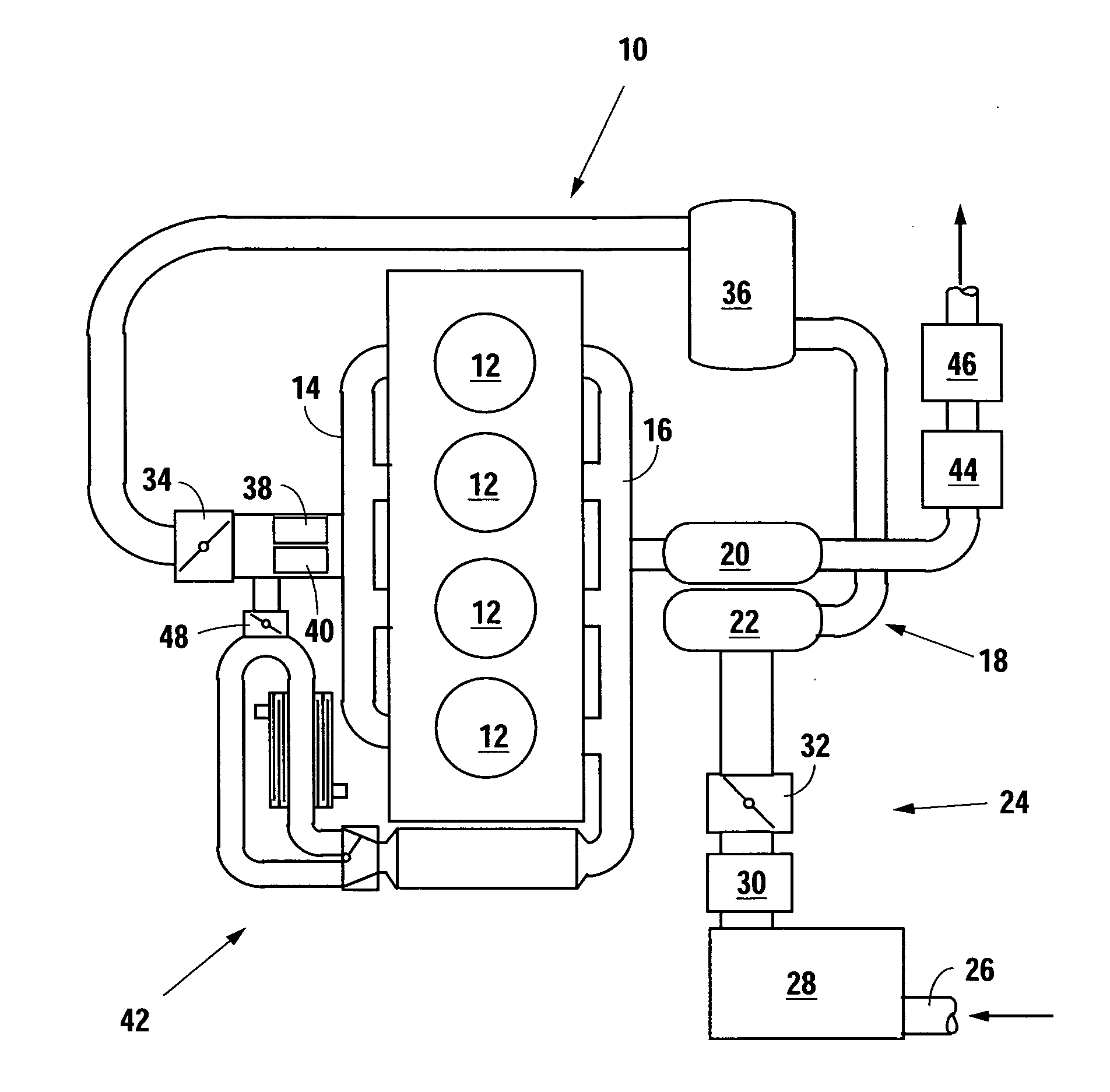 Method for operating a diesel engine in a homogeneous charge compression ignition combustion mode under idle and light-load operating conditions