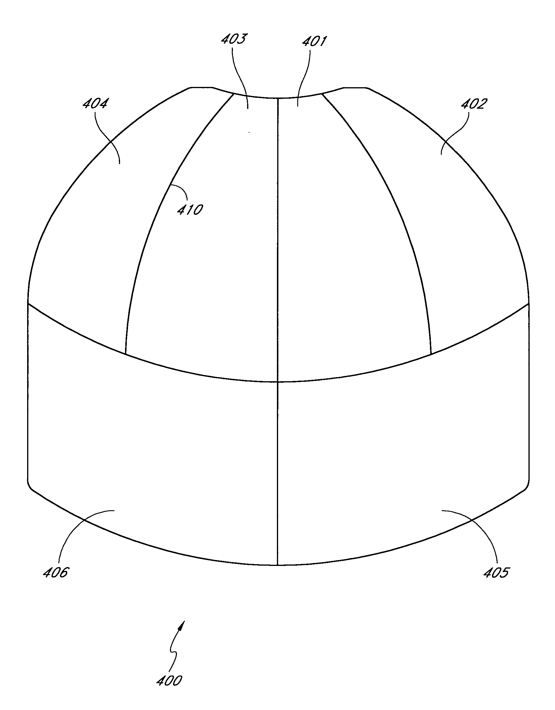 Thermoformed frequency selective surface