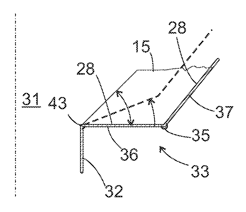 Extension attachment for a bulk material container