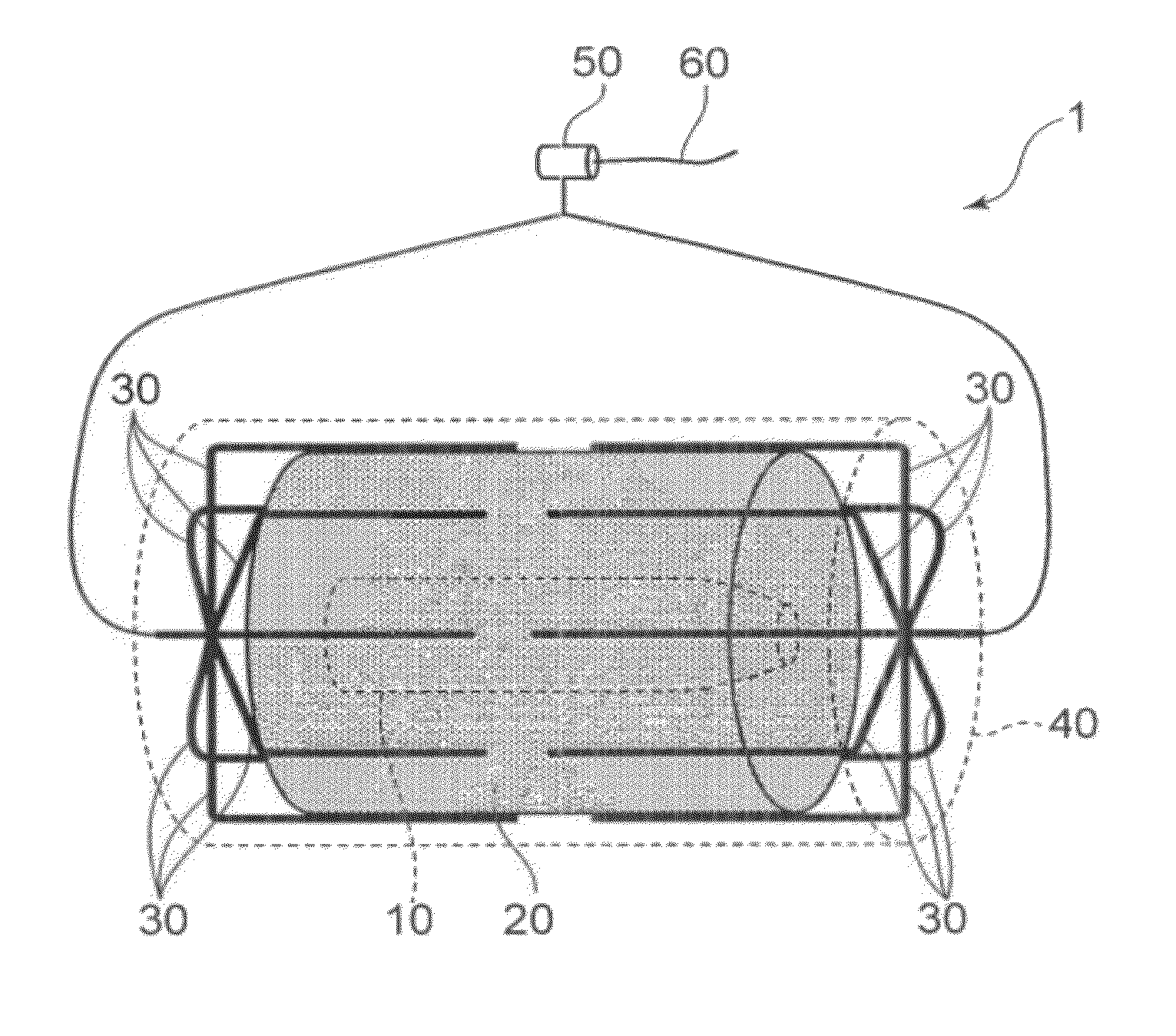 Blast treatment method and blast treatment device