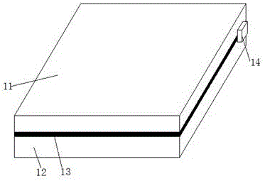 Drop resisting and shock absorption double-layer suitcase