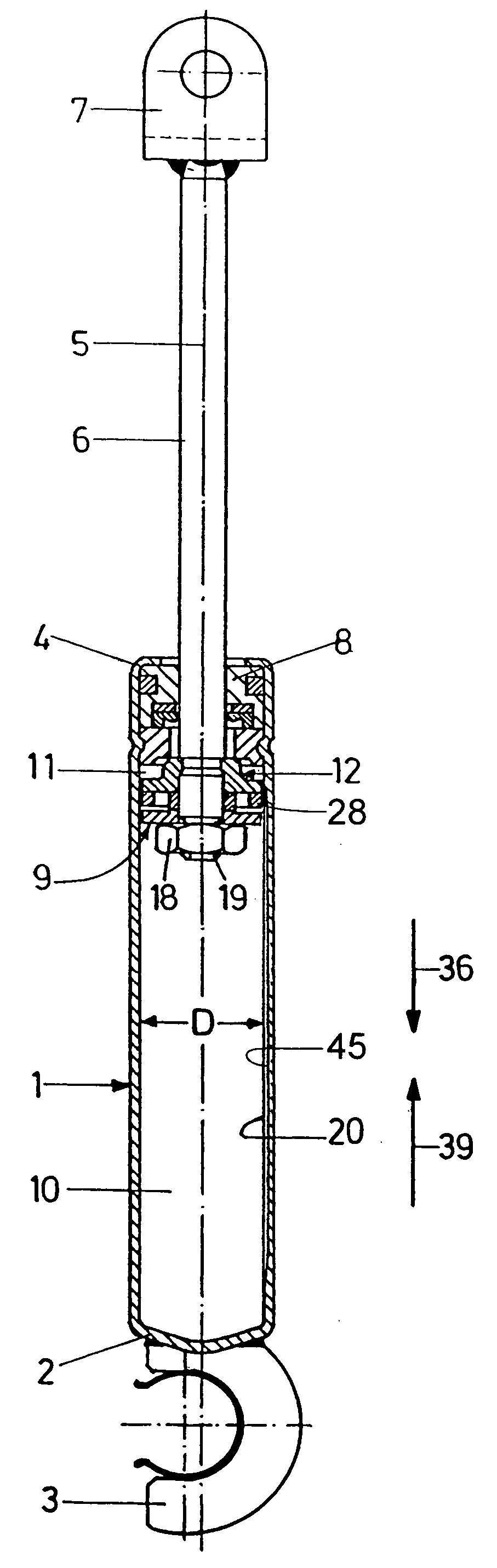 Gas spring