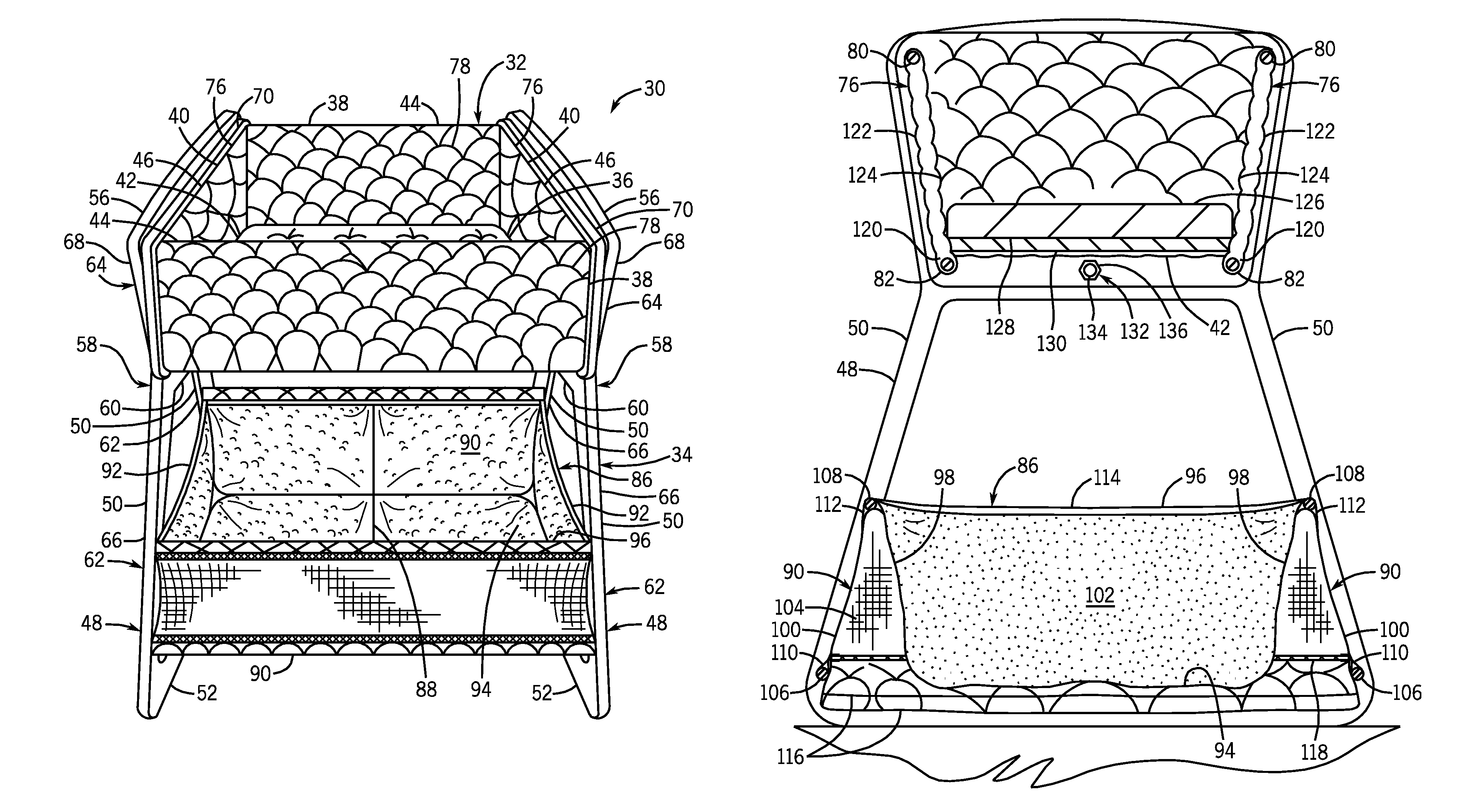 Bassinet with height adjustable wall