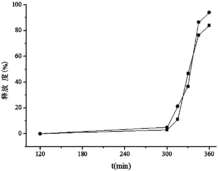 Walnut peptide colon positioning mini-pills and preparation method thereof