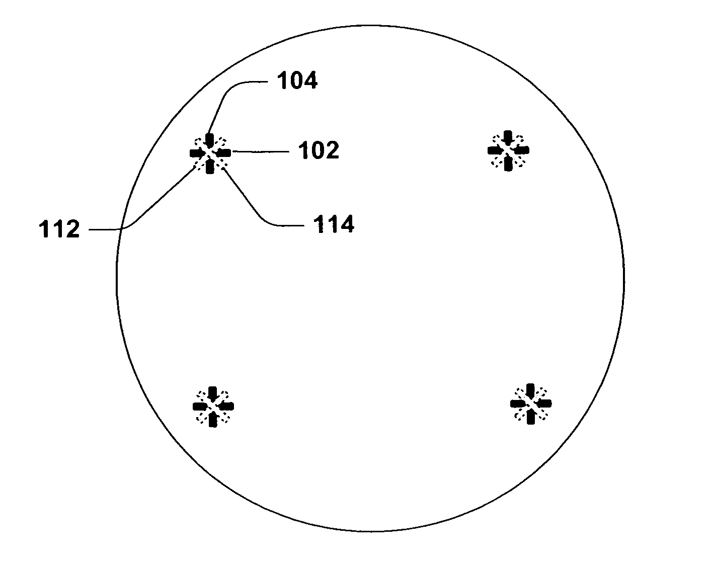 Pattern recognition and metrology structure for an x-initiative layout design