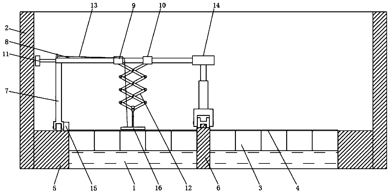 Seedling raising device for planting