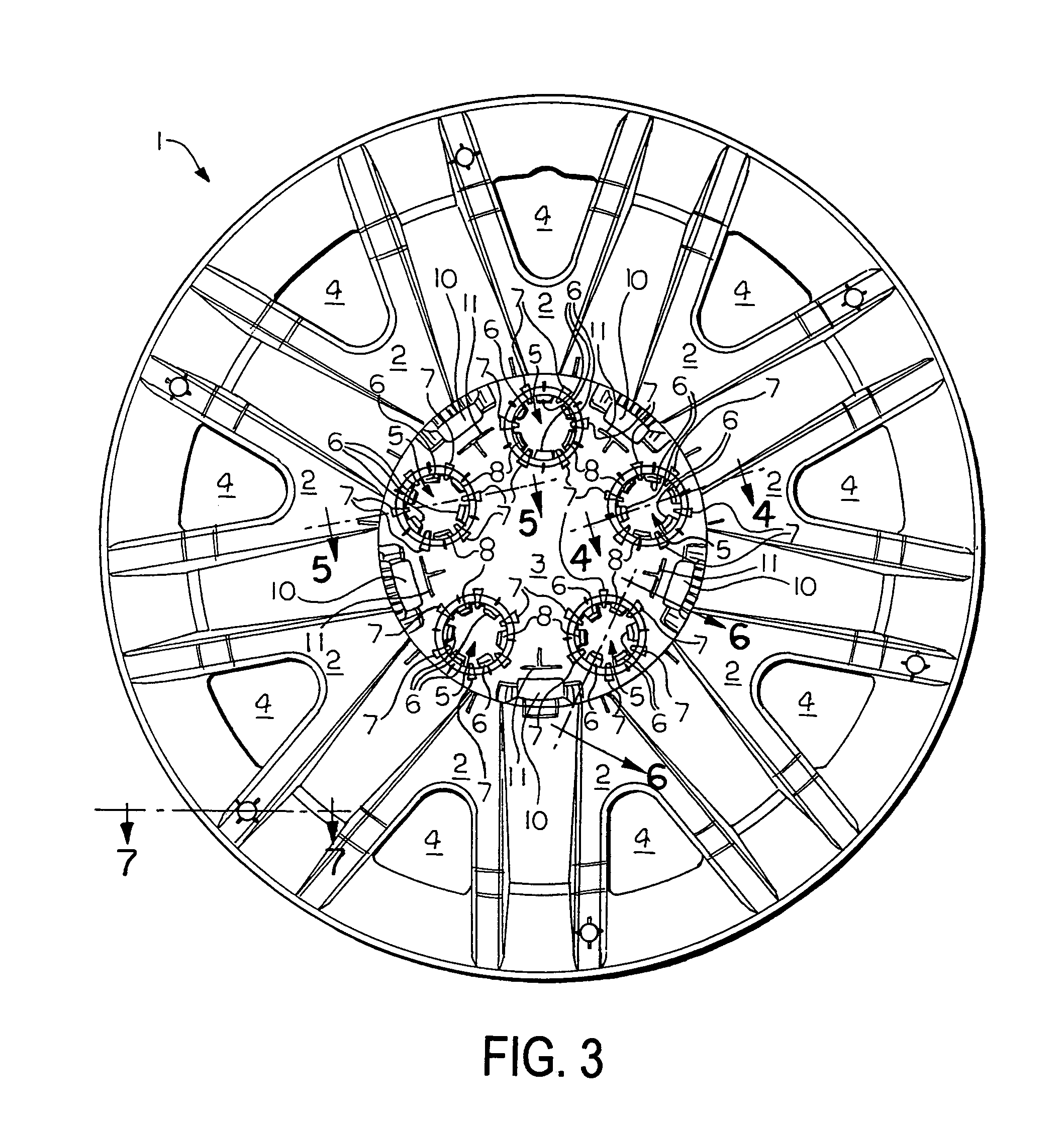 Snap-on wheel cover