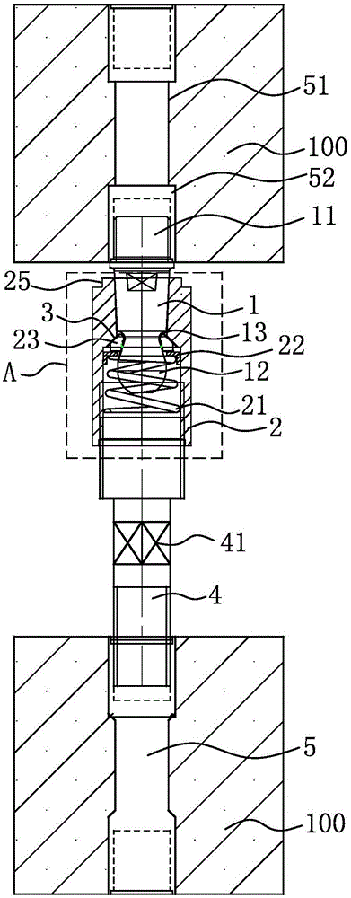 Integrated nut connector