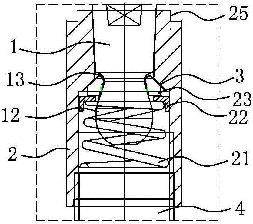 Integrated nut connector