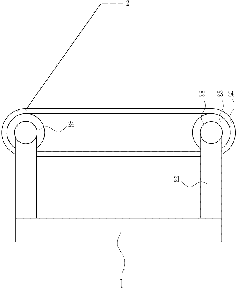 Logistics conveying device