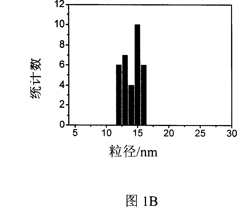 Method for preparing Nano silver grain, and prepared Nano silver grain