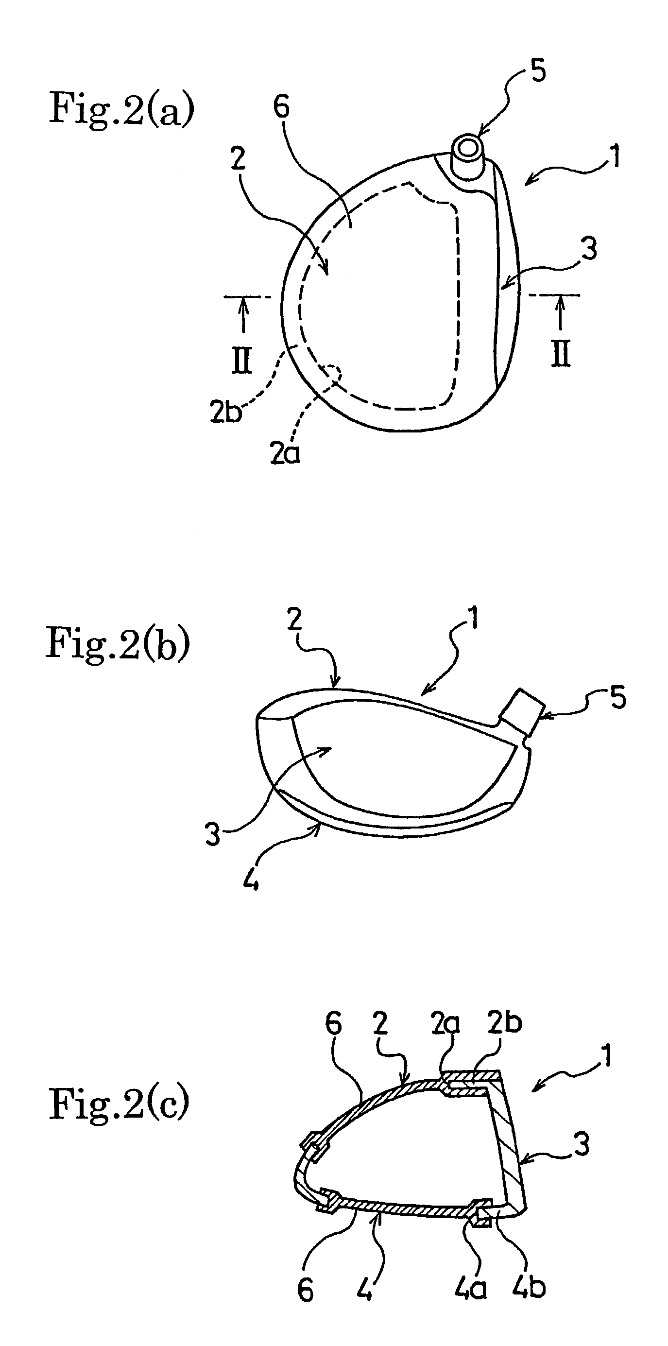 Hollow golf club head