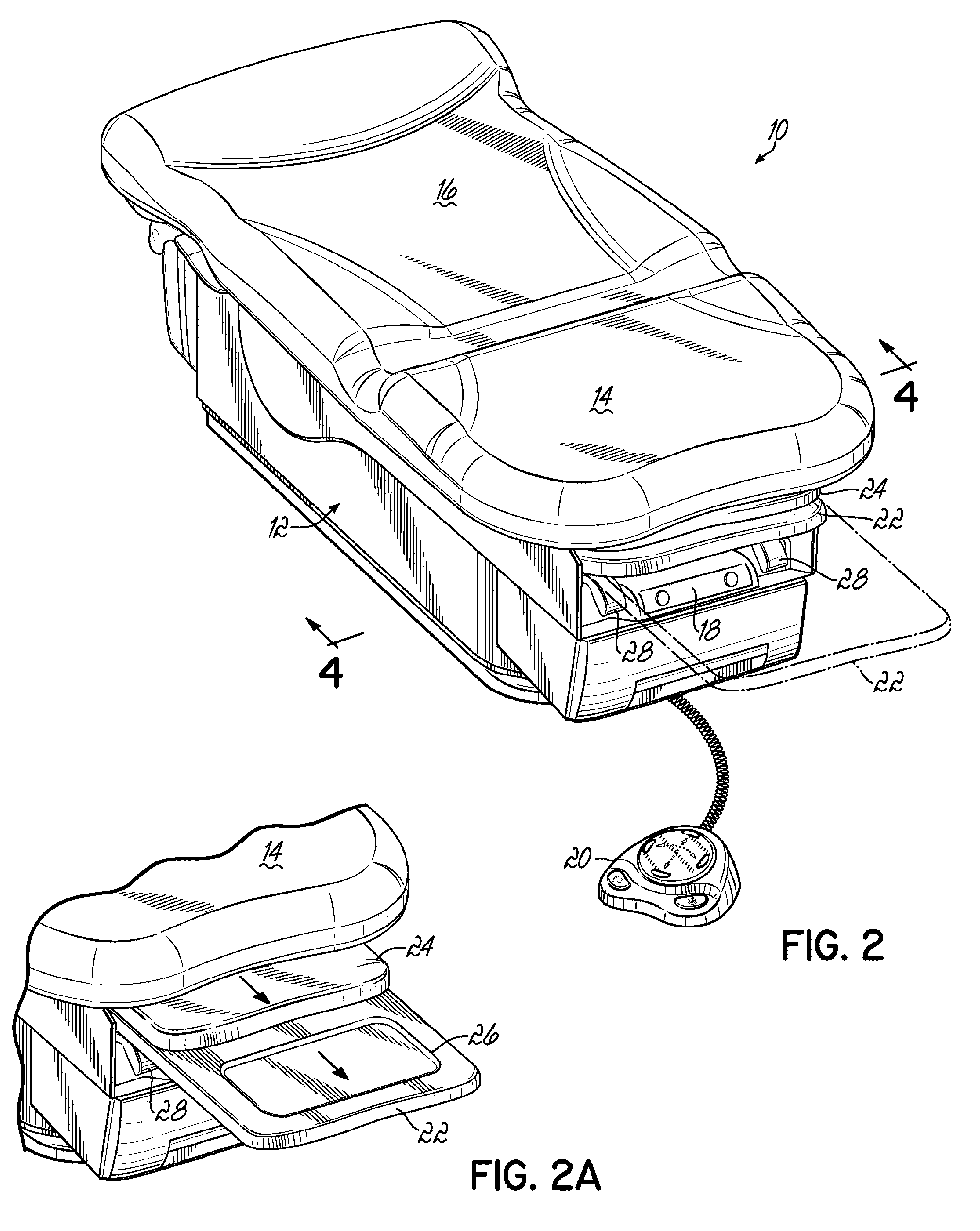 Medical examination table