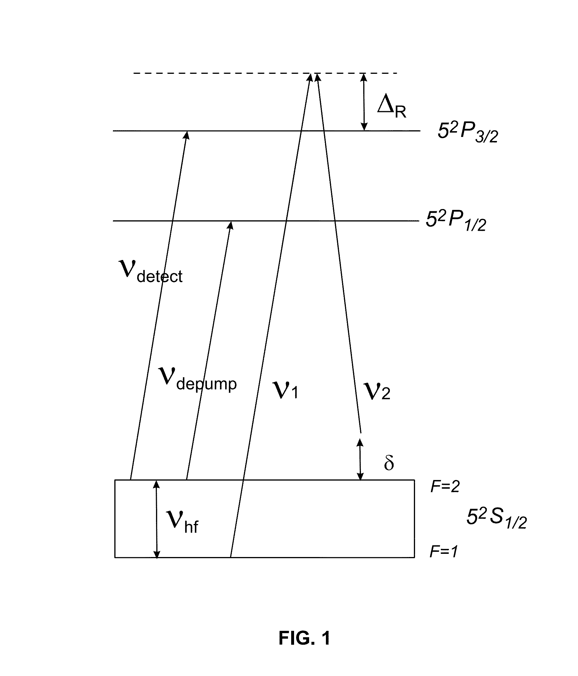 Light-pulse atom interferometric device