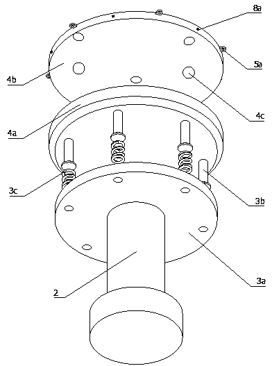 Multi-dimensional earthquake-resistant buffer base mechanism for building house and implementation method thereof