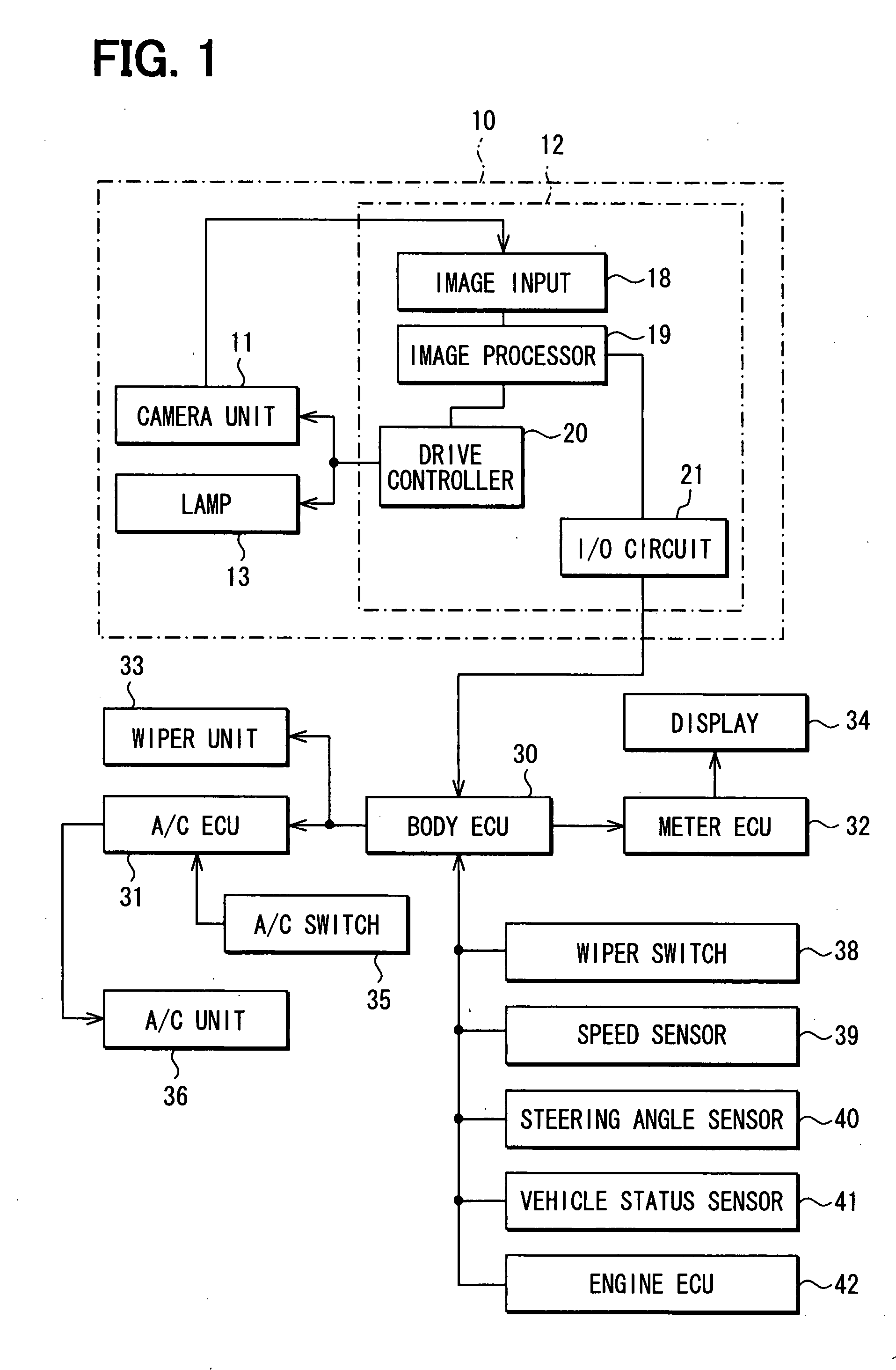 Raindrop sensor and wiper controller having the same