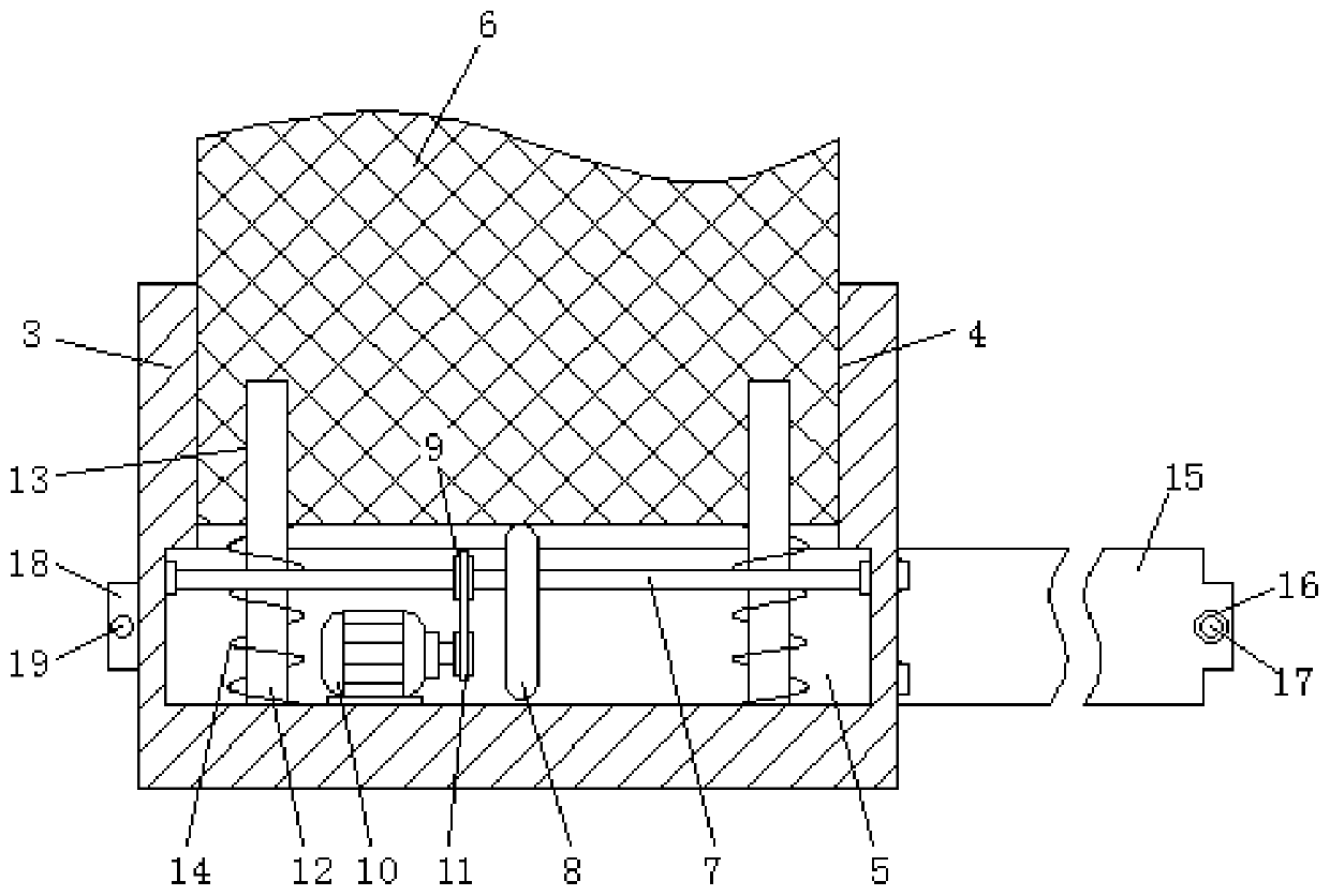 Household lumbar traction device