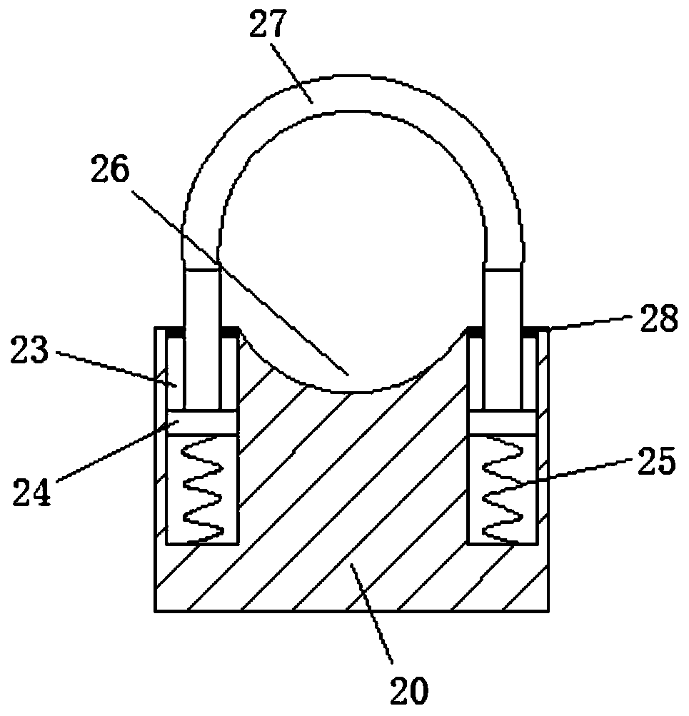 Household lumbar traction device