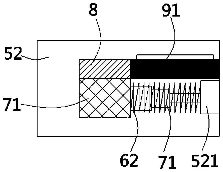 Explosion-proof cover mechanism on smelting furnace