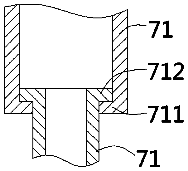 Explosion-proof cover mechanism on smelting furnace