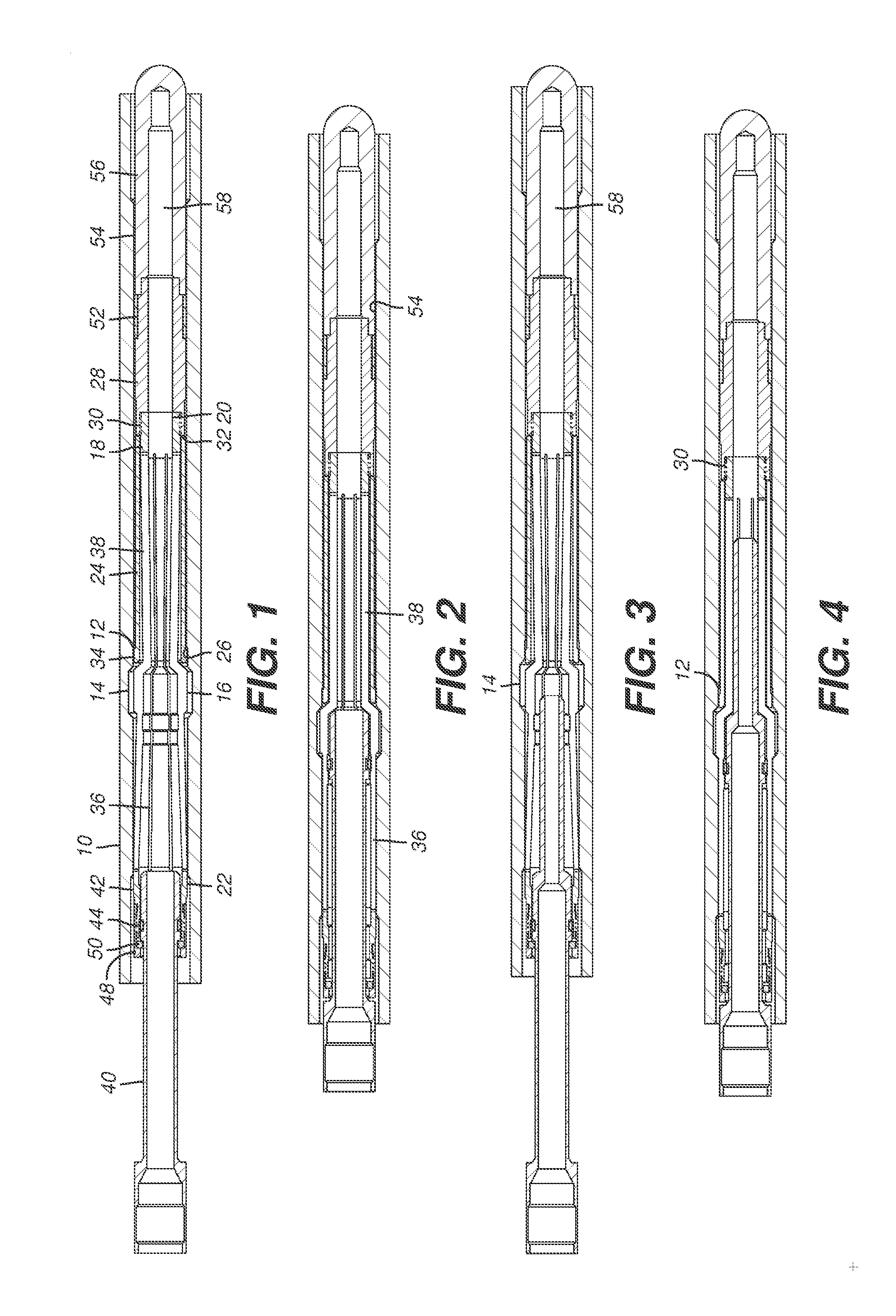 Flexible Collet Anchor Assembly with Compressive Load Transfer Feature