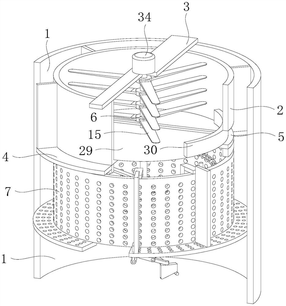 A plant juice extrusion device for cosmetics