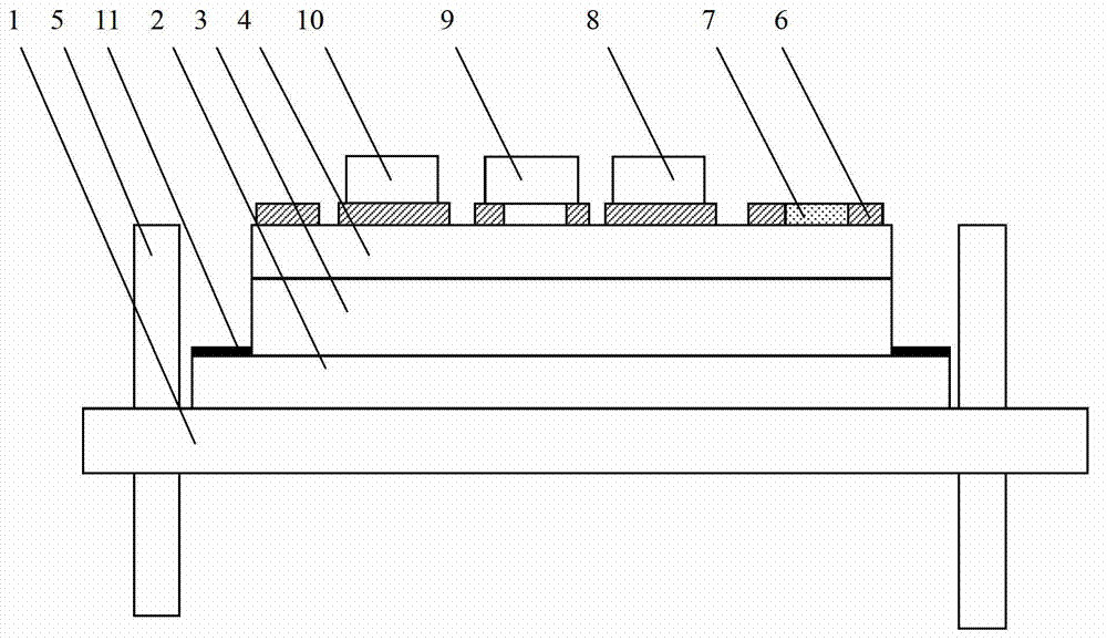 Integration method of high-sensitive temperature-controlled thin film hybrid integrated circuit