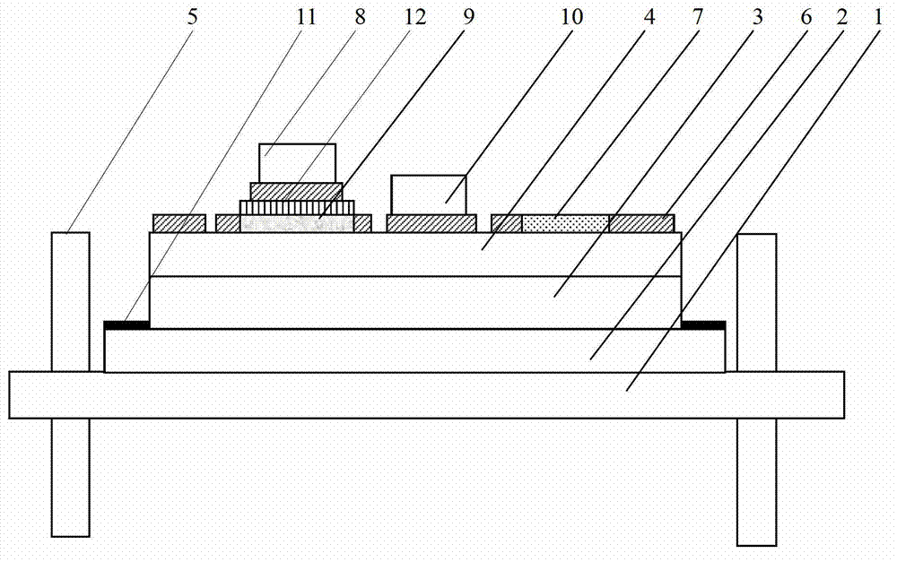 Integration method of high-sensitive temperature-controlled thin film hybrid integrated circuit