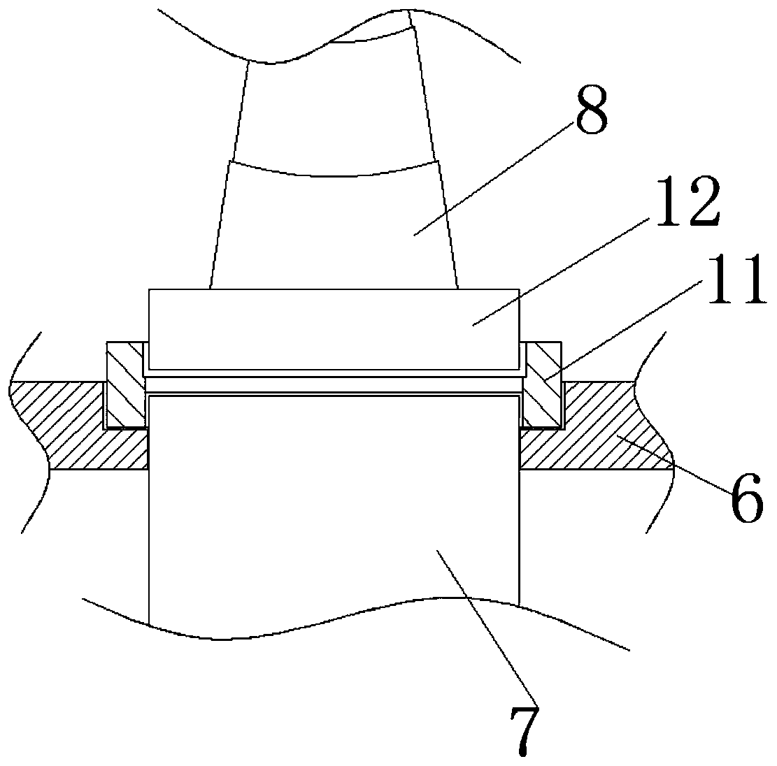 Converter bottom blowing gas supply device and using method thereof