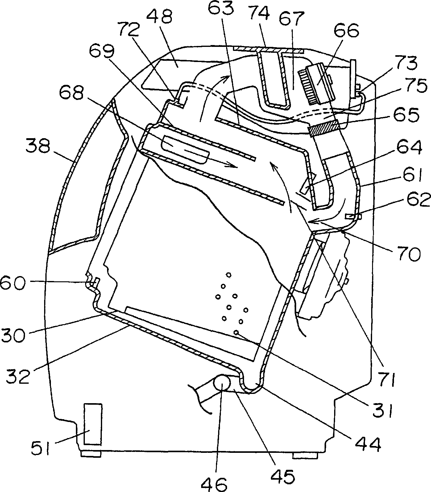 Drum-type washer and dryer