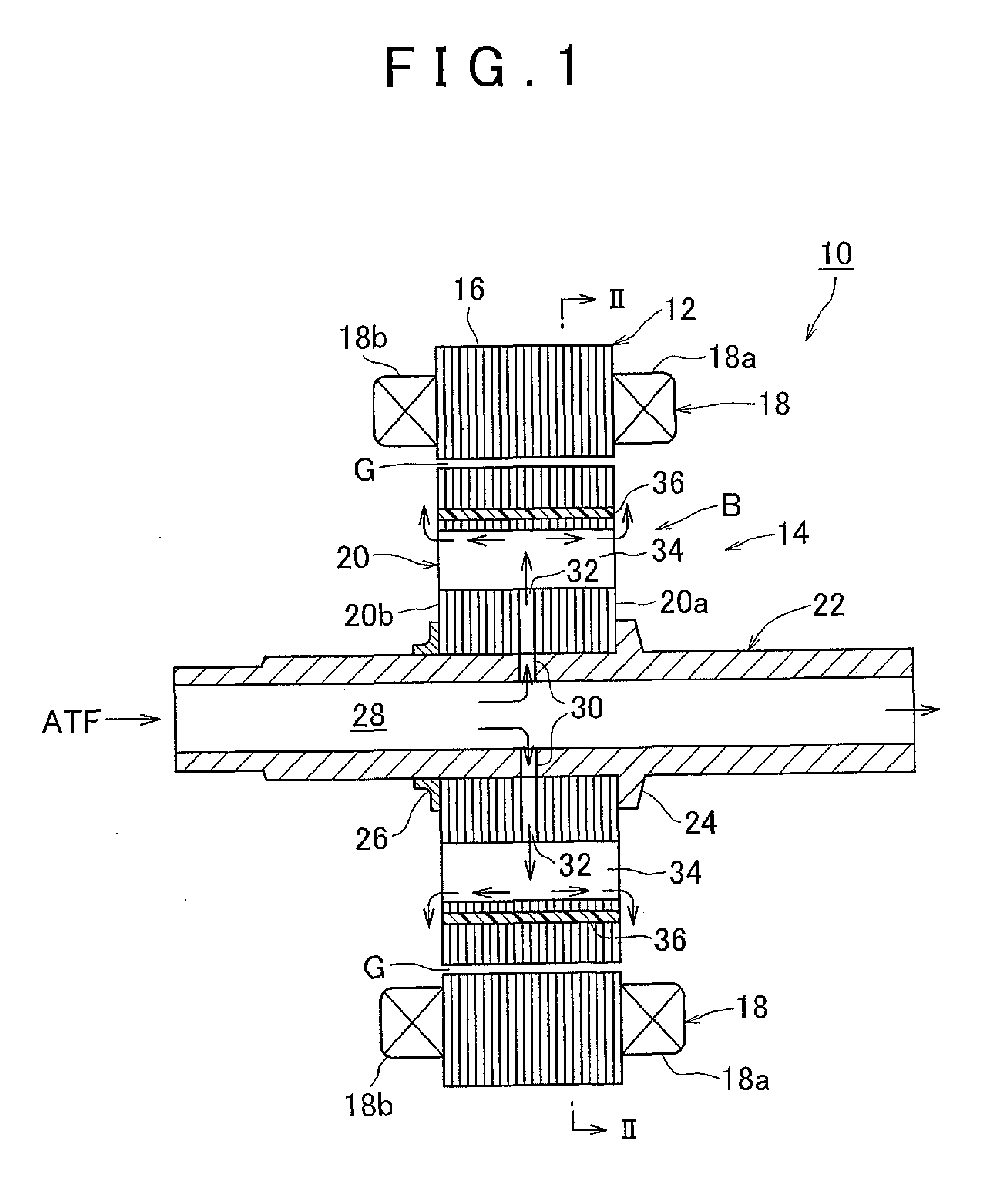 Cooling structure of rotor for rotary electric machine, and rotary electric machine