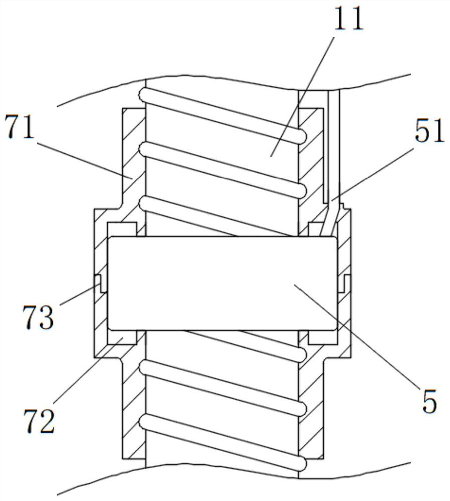 Novel anchor rod device with self-deformation and surrounding rock displacement display functions