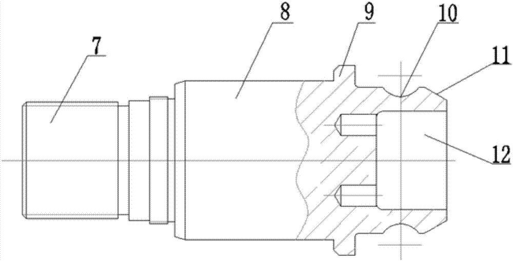 Hydraulic cylinder mechanical locking device, mechanically-locked hydraulic cylinder and locking method of hydraulic cylinder