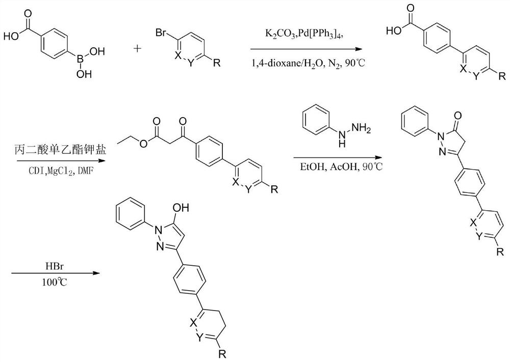 Pyrazol alcohol-pyridazinone coupling compound and pharmaceutical composition thereof and application of pyrazol pyridazinone-pyridazinone coupling compound in medicine