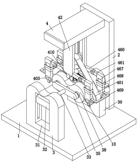 Rotor grinding equipment for waist wheel type flow meter