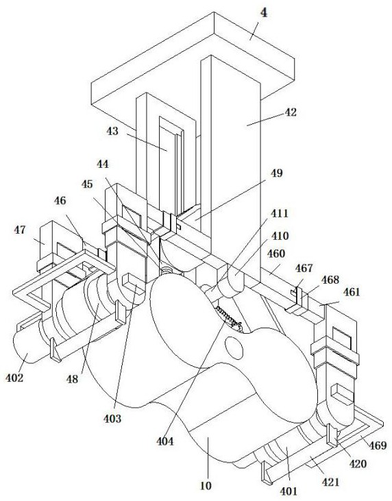 Rotor grinding equipment for waist wheel type flow meter