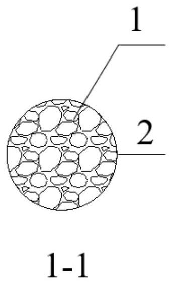 Carbon fiber electroosmotic chain type vertical reinforcement structure and its soft foundation treatment method