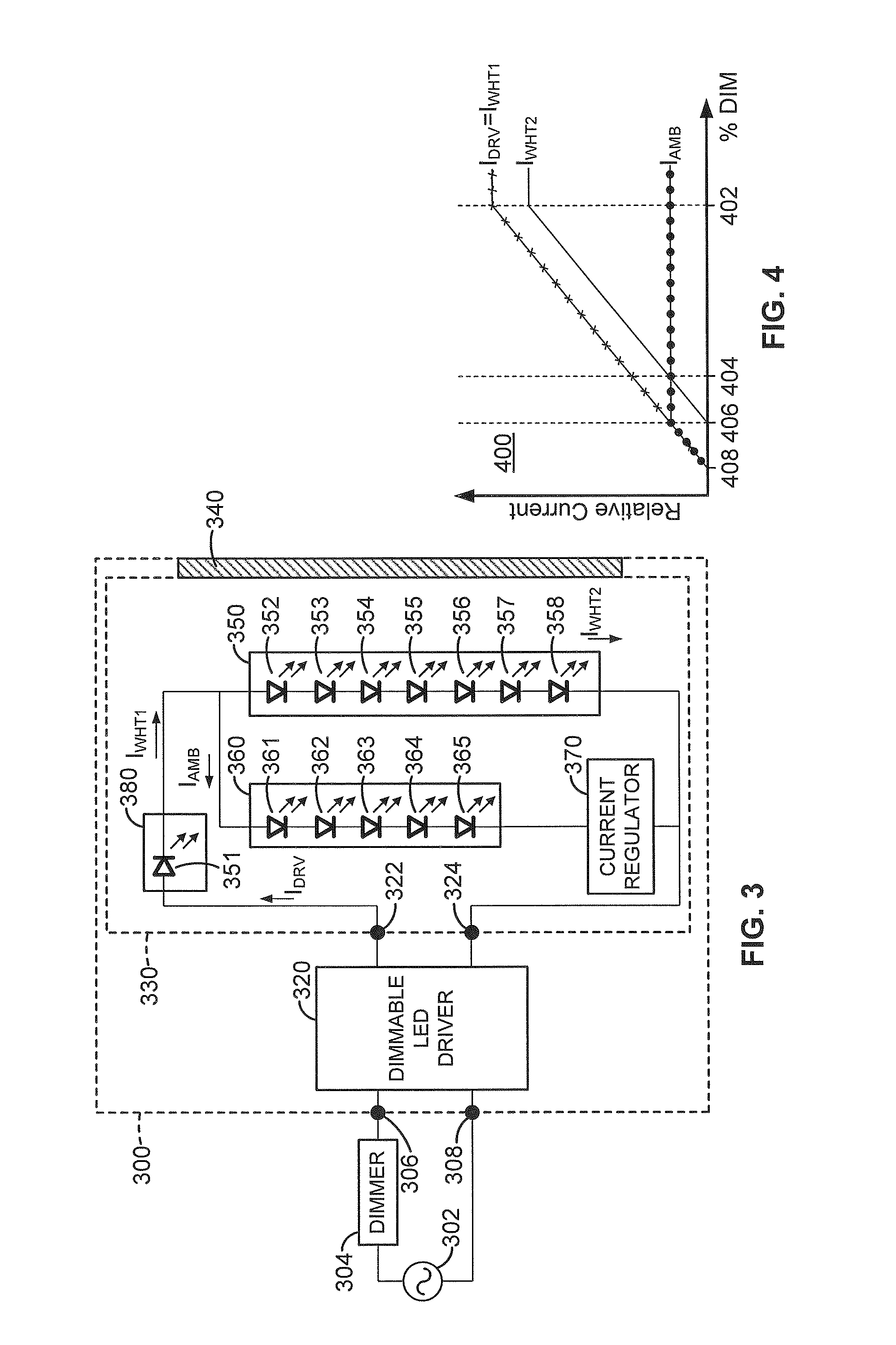 Dimmable LED light fixture having adjustable color temperature