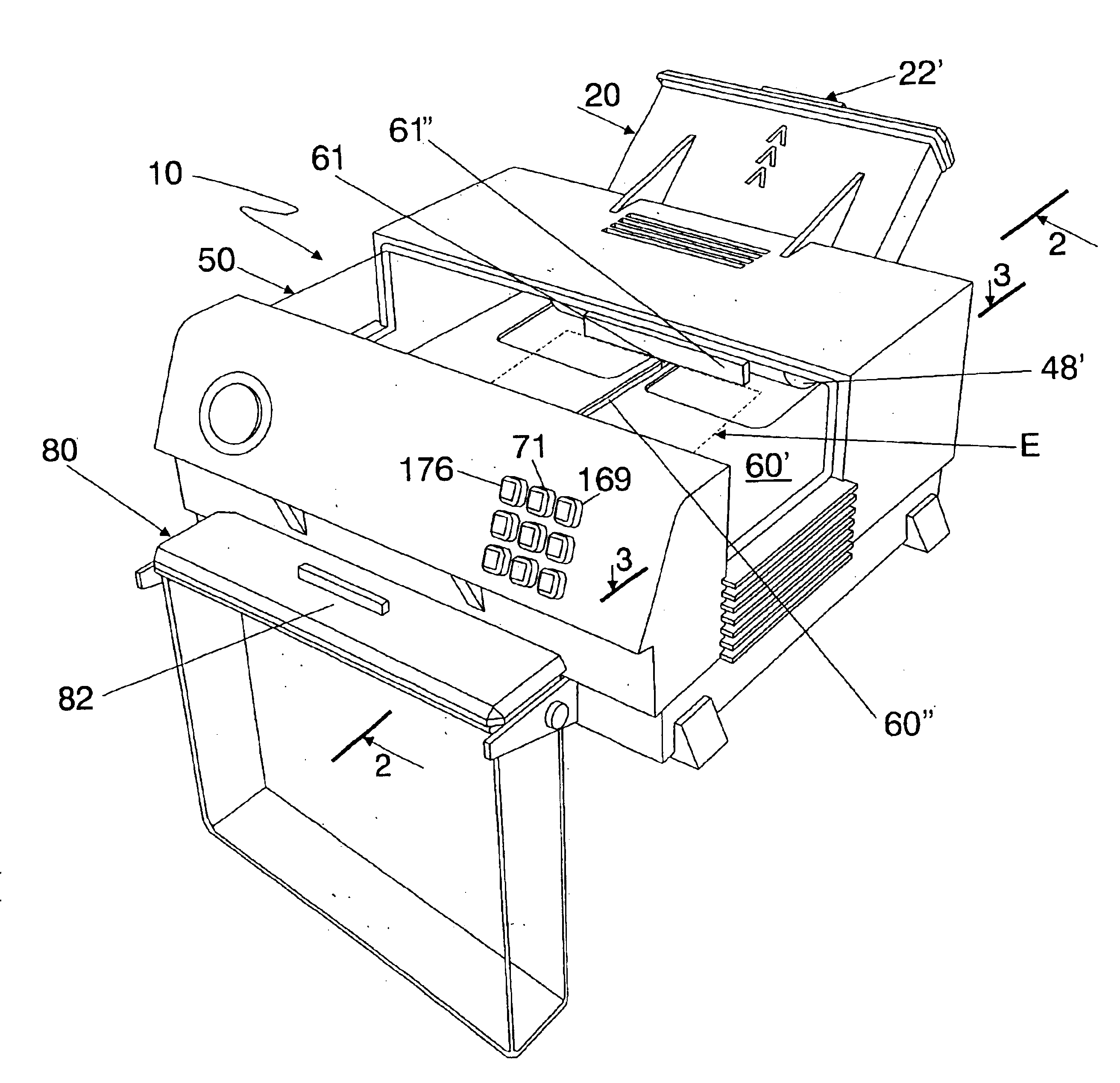 Mail processing machine