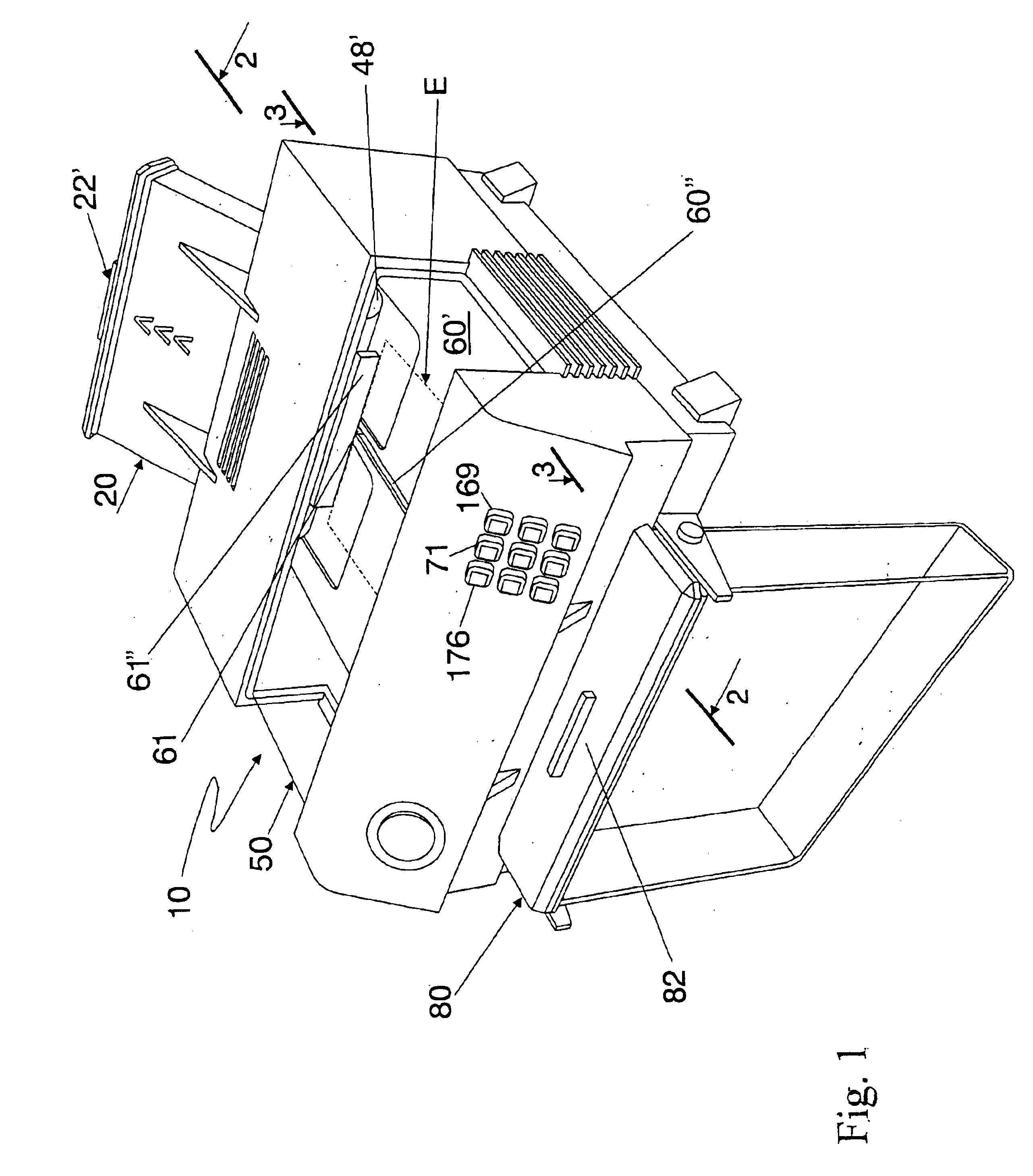 Mail processing machine