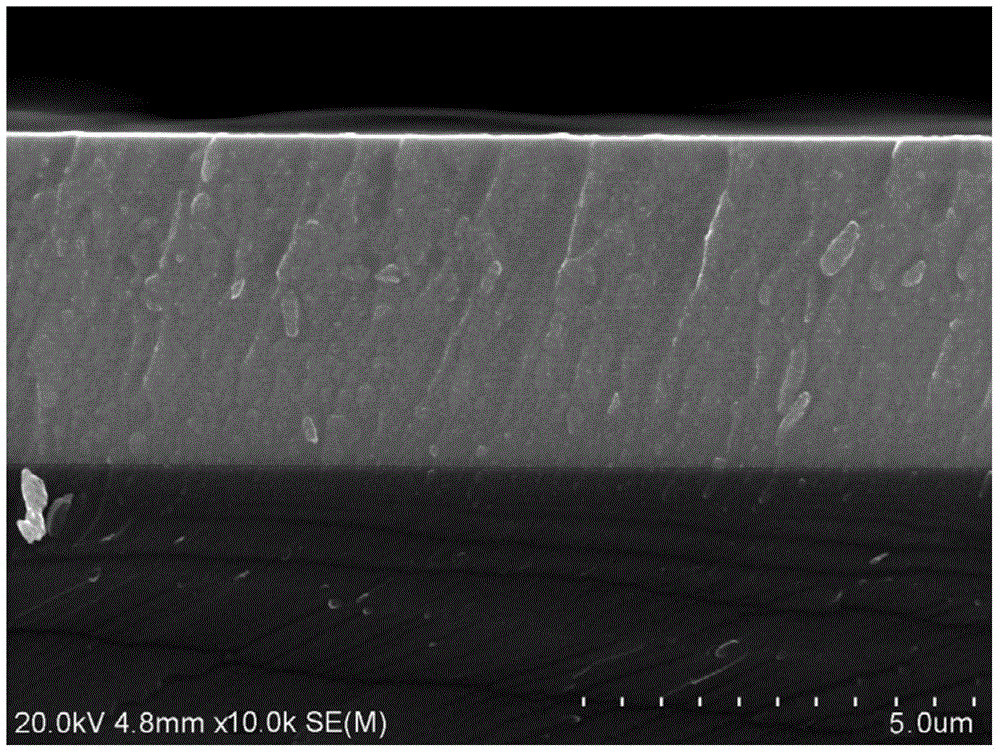 Method for manufacturing WS2 solid lubrication film