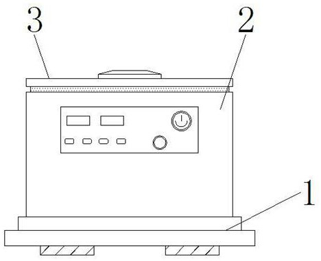 A centrifuge for blood testing convenient for fixing test tubes