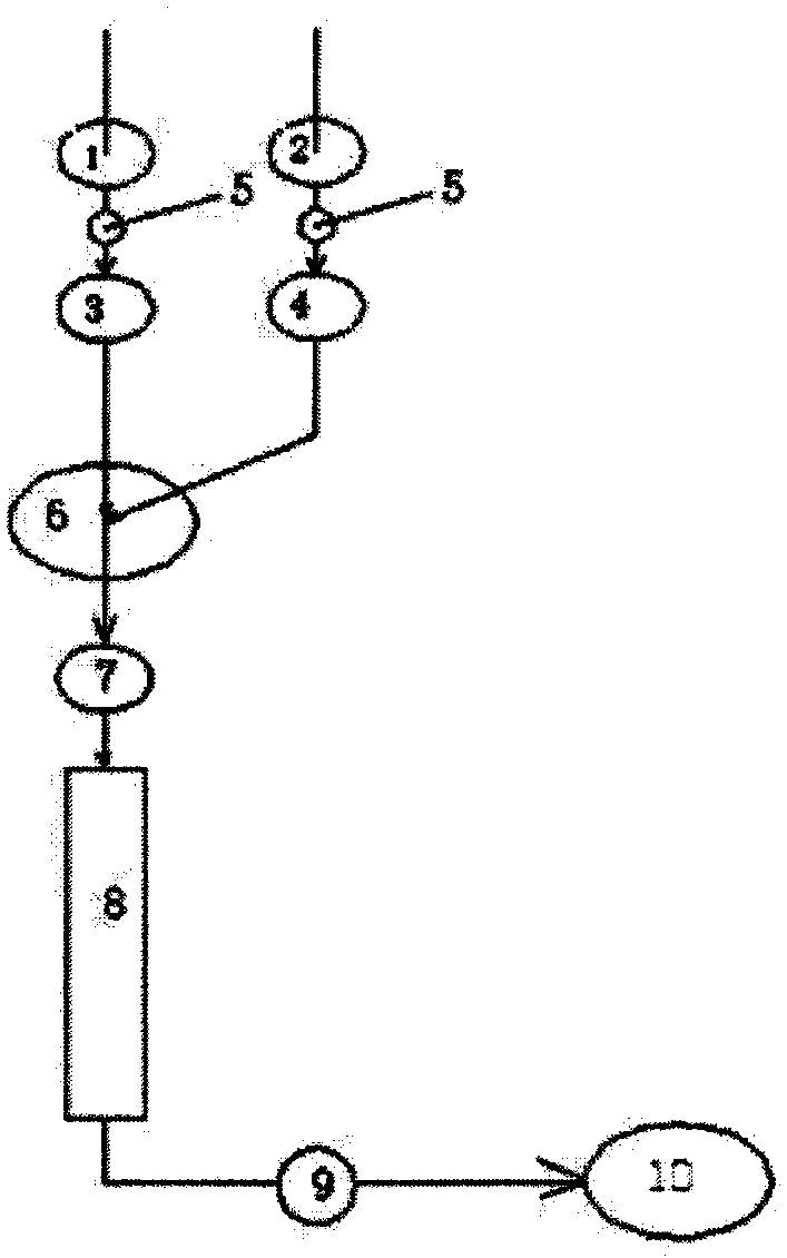 Method for producing pre-spinning dyed coarse denier polypropylene ATY fiber used outdoors