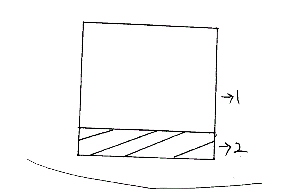 Ceramic roller convexly arranged on front face of ceramic board