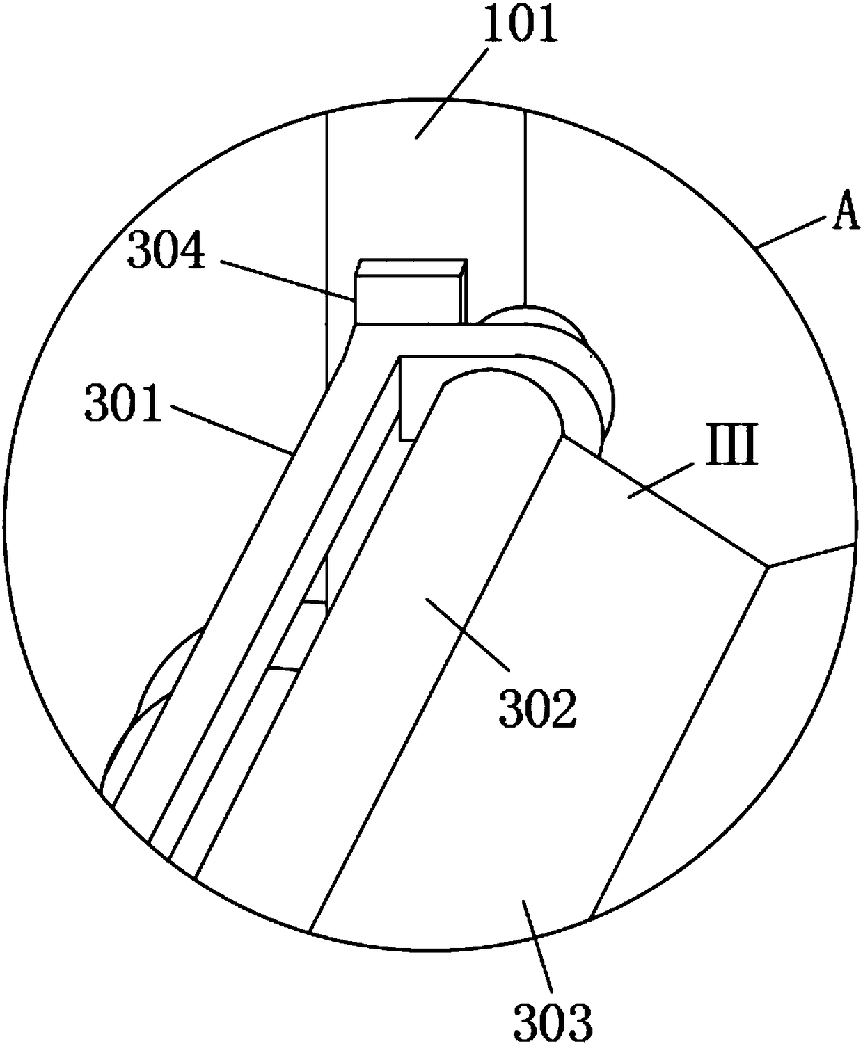 Conveniently moving foldable airing rack for agricultural production