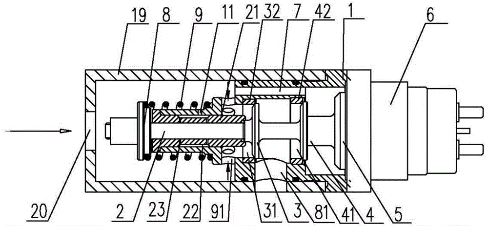 Gas injection valve with lubricating mechanism